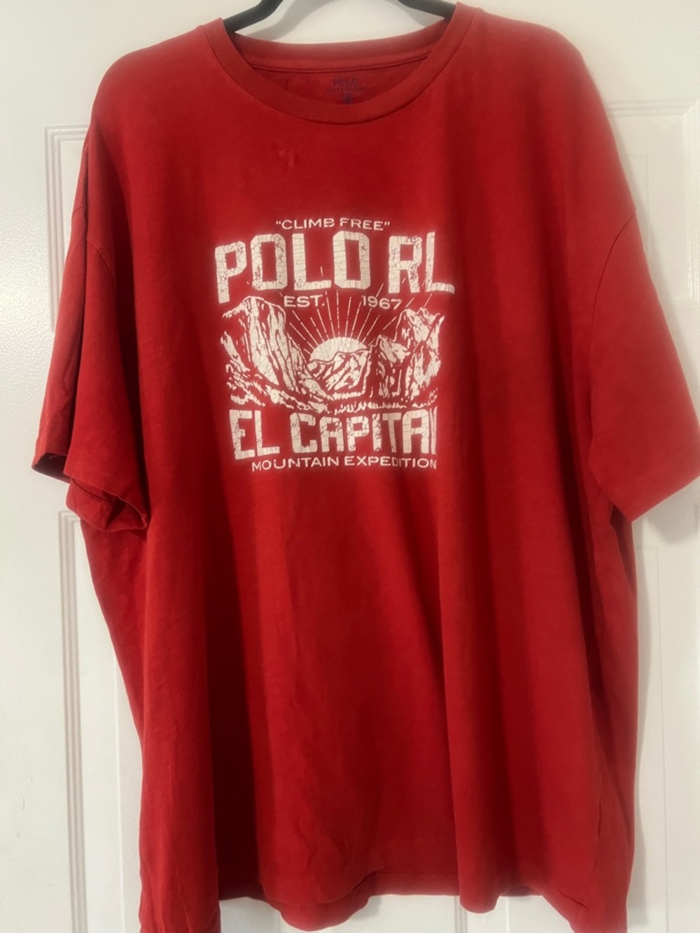 Polo by Ralph Lauren Red Graphic El Capitan Tee